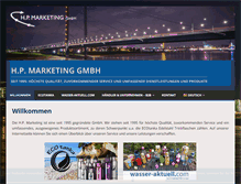 Tablet Screenshot of hp-marketing.eu